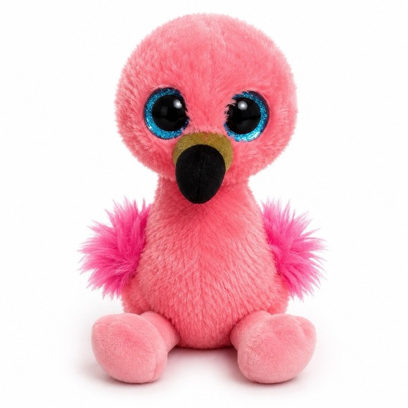 Ty Other - Ty Beanie Boo Gilda the Flamingo Plush 6" Pink Stuffed Animal Soft Toy